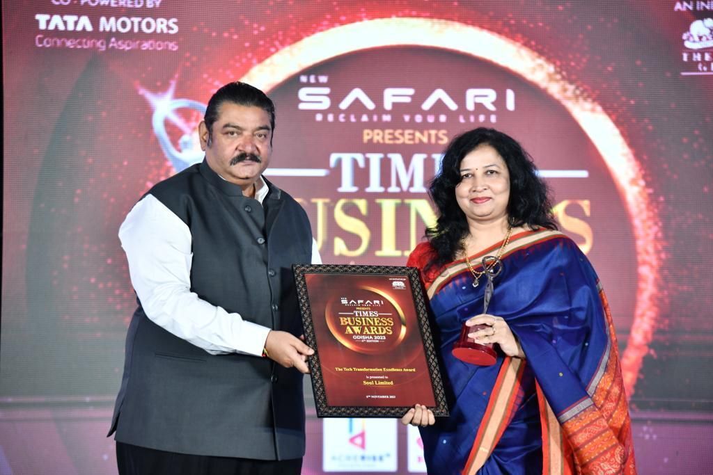 The Tech Transformation Excellence Award to SOUL Limited